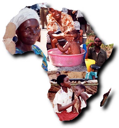 map of Africa