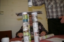 Building a paper tower 8
