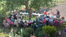 Open Air service on the farm